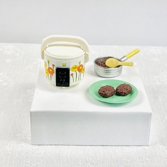 Re-Ment 2015 Grandpa Bachanchi Miniatures: Electric Rice Cooker (Box #8) - Picture 4 of 11